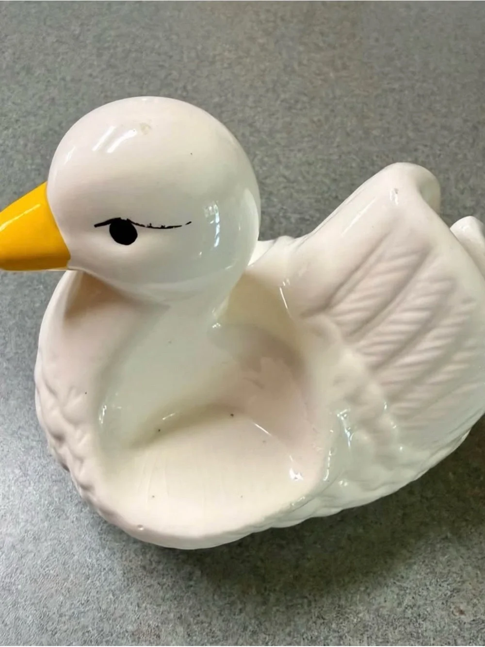 Duck Salt/Pepper Napkin Holder Vintage 1970’s/80’s